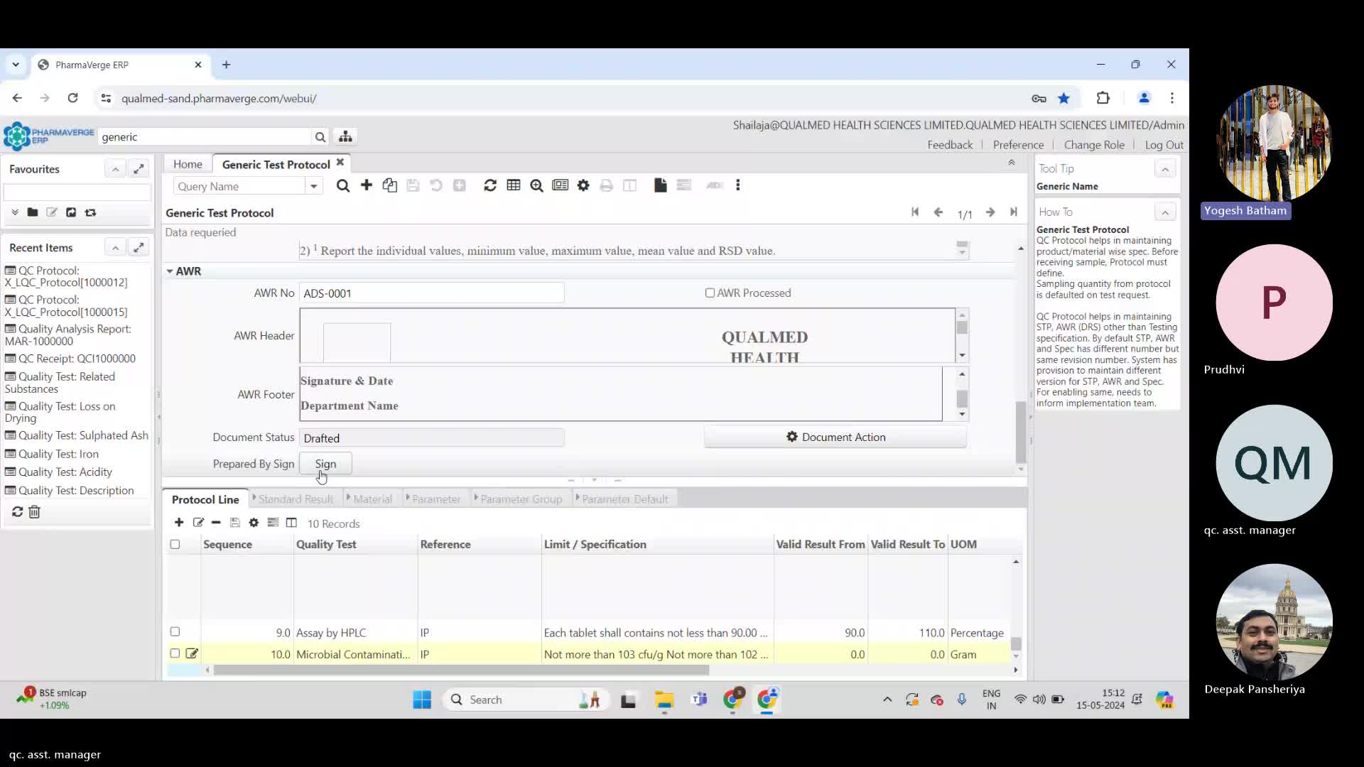 19. Qualmed session 19 - GTP to QCP