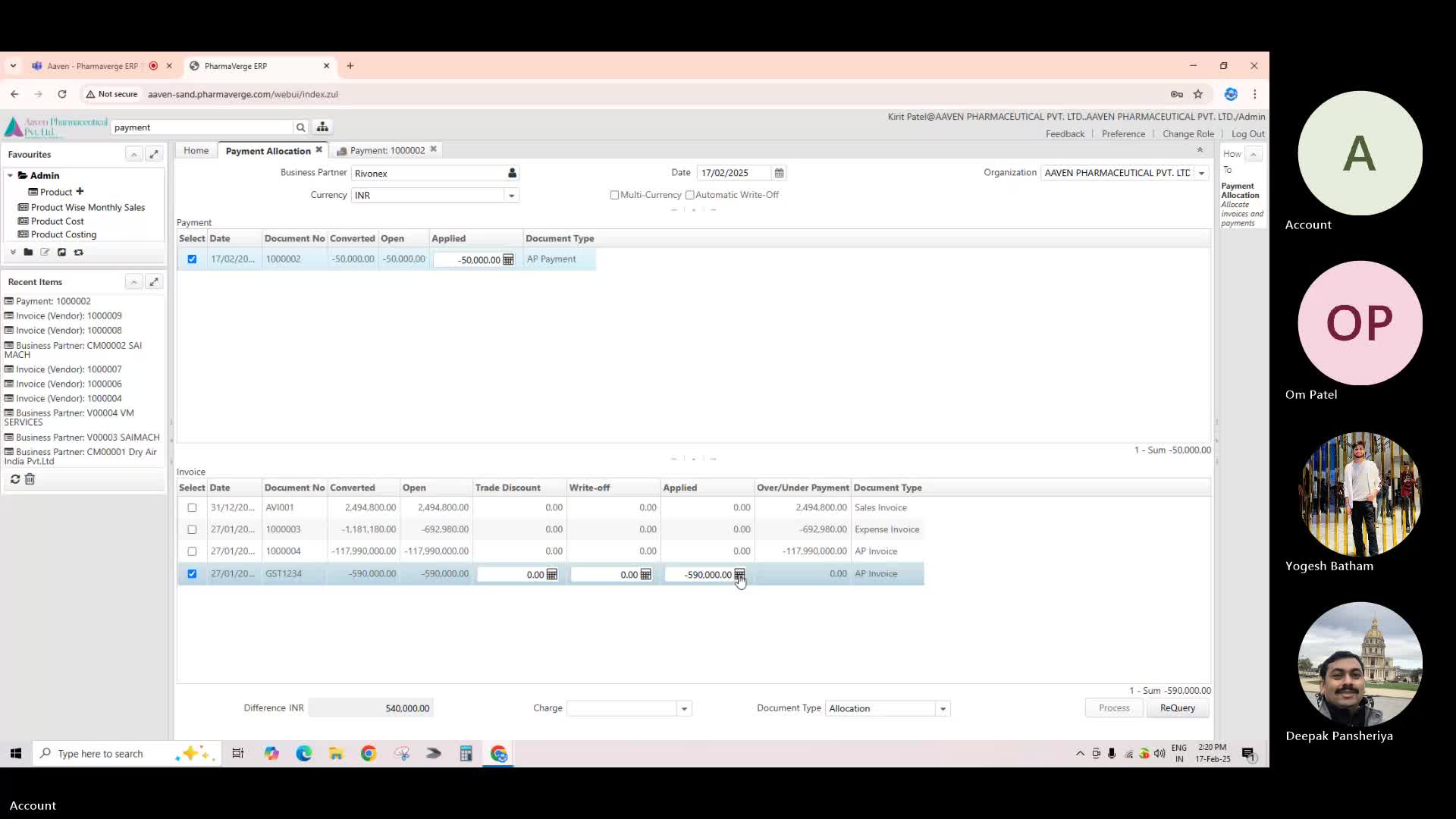 Aaven session 30 - Accounting