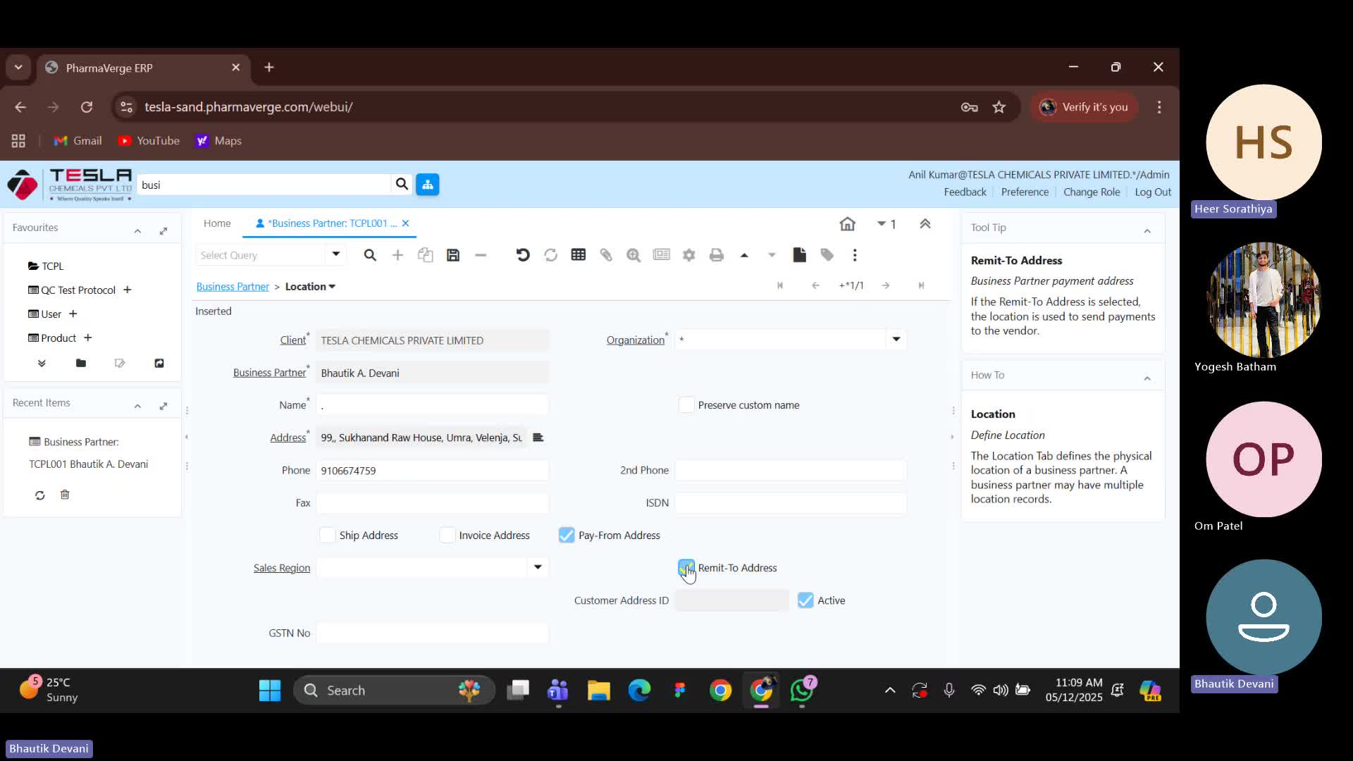 Tesla Session 3 - Admin Flow