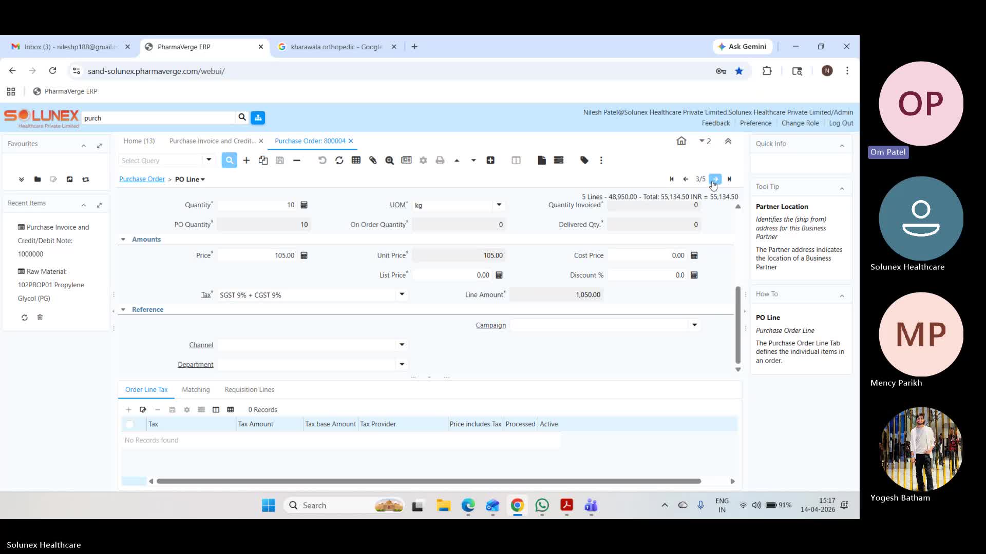 Solunex Session 10 - Accounting