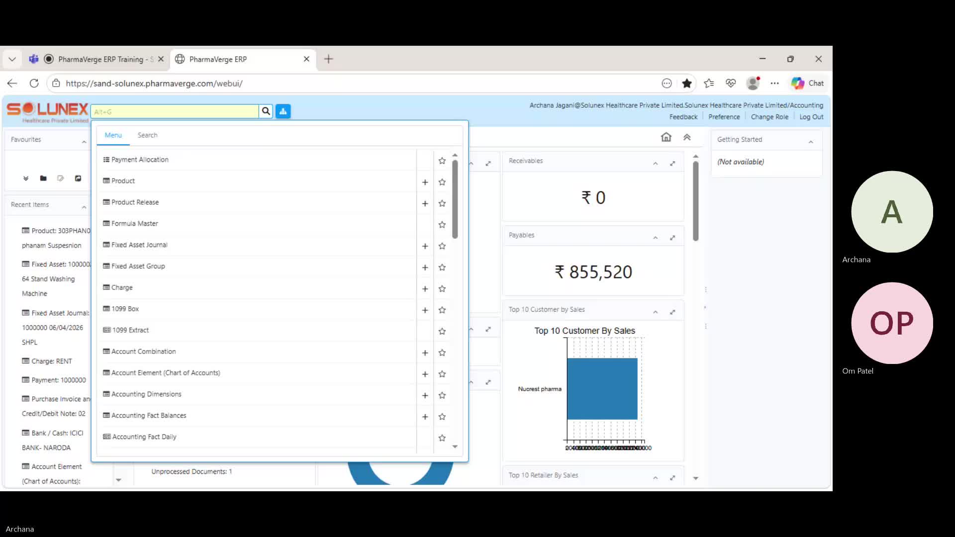Solunex Session 20 - Accounting 4